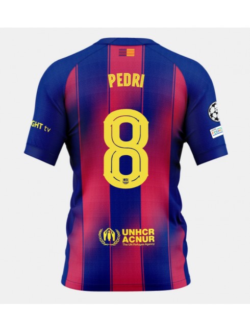 Barcelona Pedri Gonzalez #8 Domaci Dres 2025-26 Kratak Rukavima Barcelona Pedri Gonzalez #8 Domaci Dres 2025-26 Kratak Rukavima